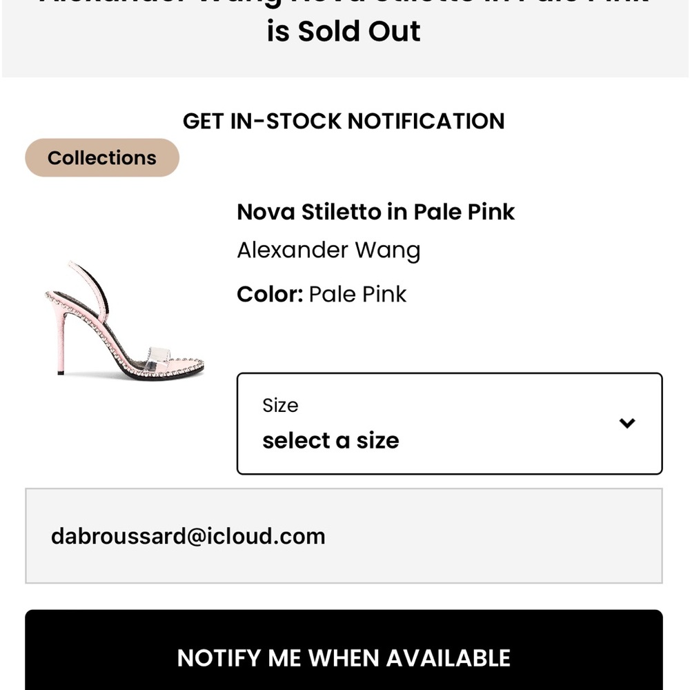 Alexander Wang Nova Heels